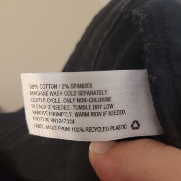 Nili Lotan for Target Black High-rise Ankle Skinny Denim Jeans Womens Size 10 - Picture 8 of 8